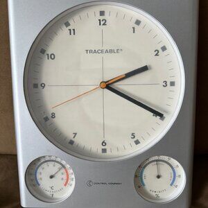 Cool Clock, with Temperture and humidity (Battery operated)